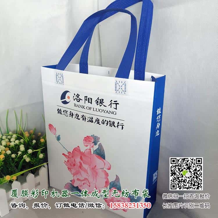 銀行金融機(jī)構(gòu)無紡布袋手提袋廣告宣傳袋可以訂做嗎？  第5張