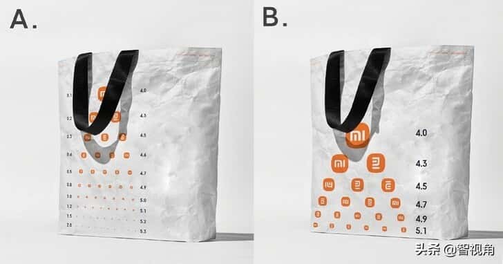 小米自我吐槽，真的推出了小米LOGO“視力表”環保袋