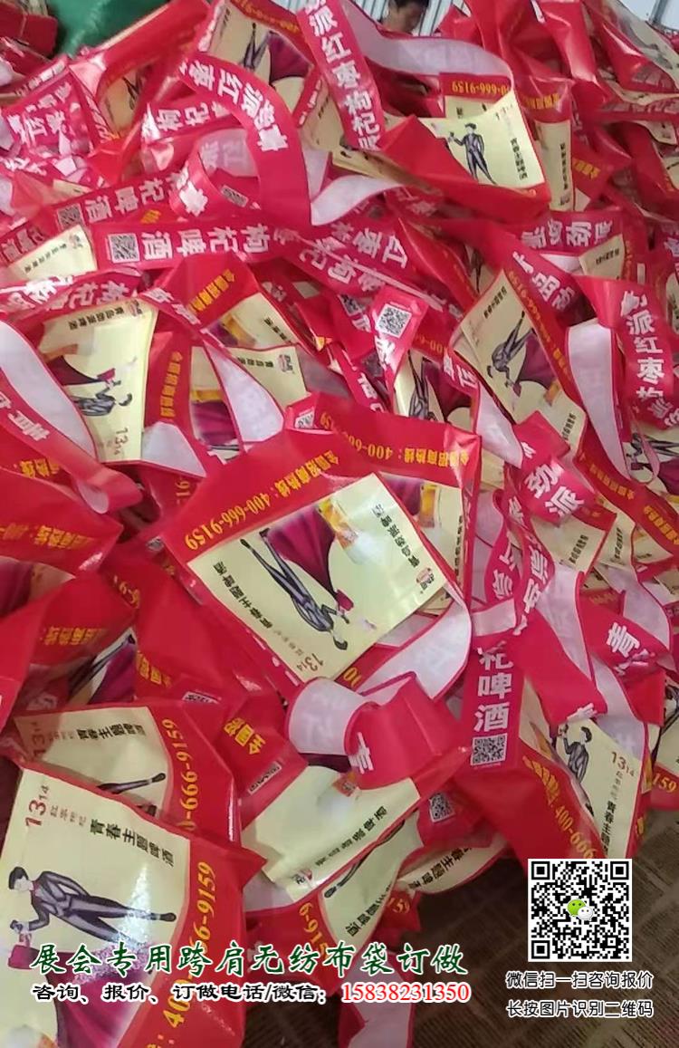 成都糖酒會出新寵啦！尼龍大挎包（無紡布跨肩袋），你背了沒？  第21張